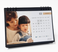 calendário preto 10x15