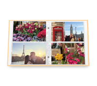 album fotos floral ical rebites 10x15 aberto